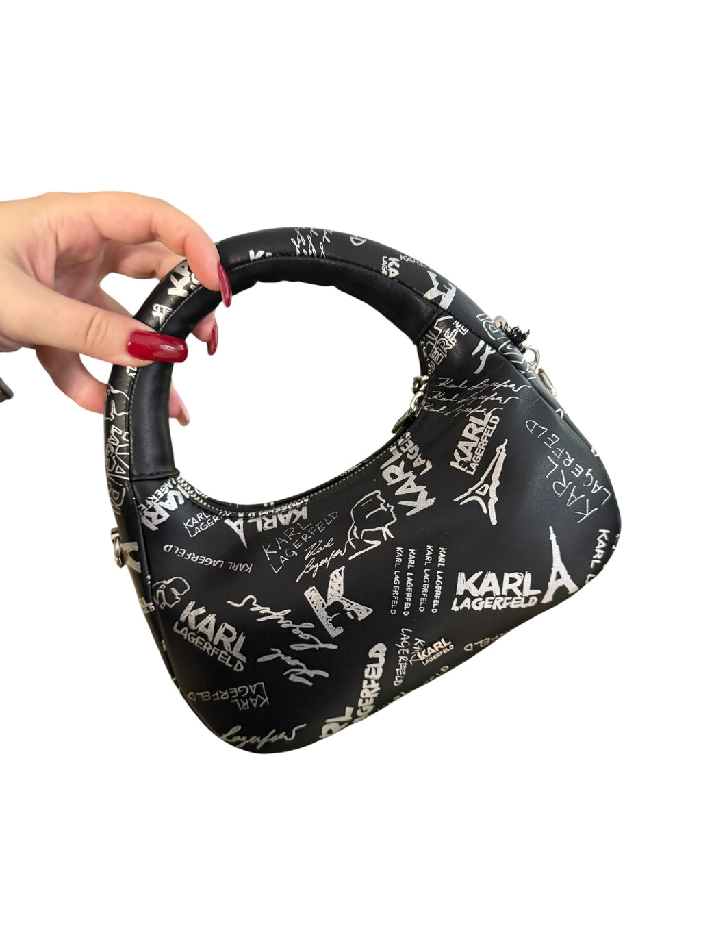 KARL LAGERFELD PARTY PARIS Bag – Black/Silver