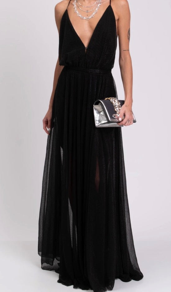FELEPPA Tulle Overlay Dress