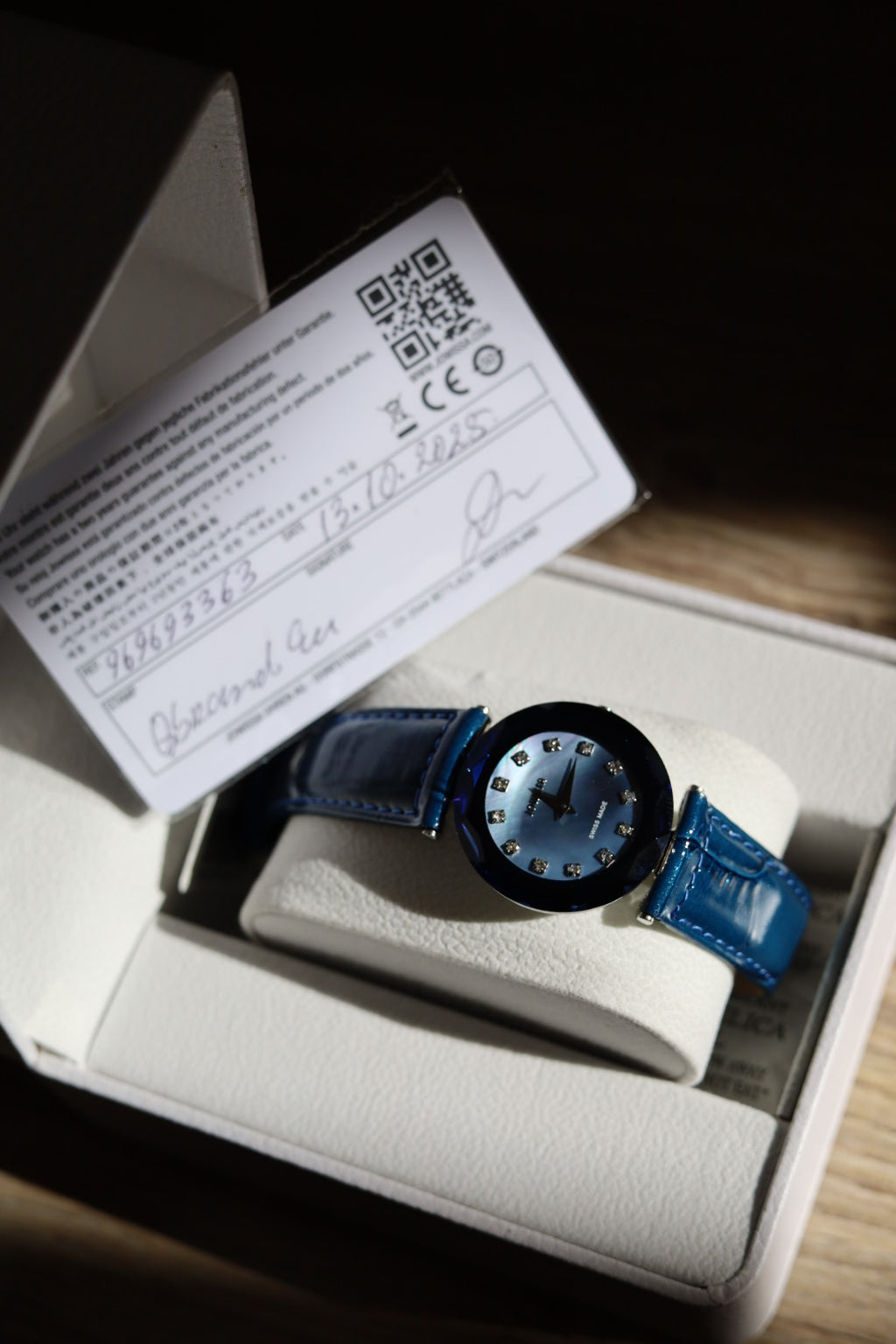 Jowissa Swiss Watch - Blue strap, Sapphire