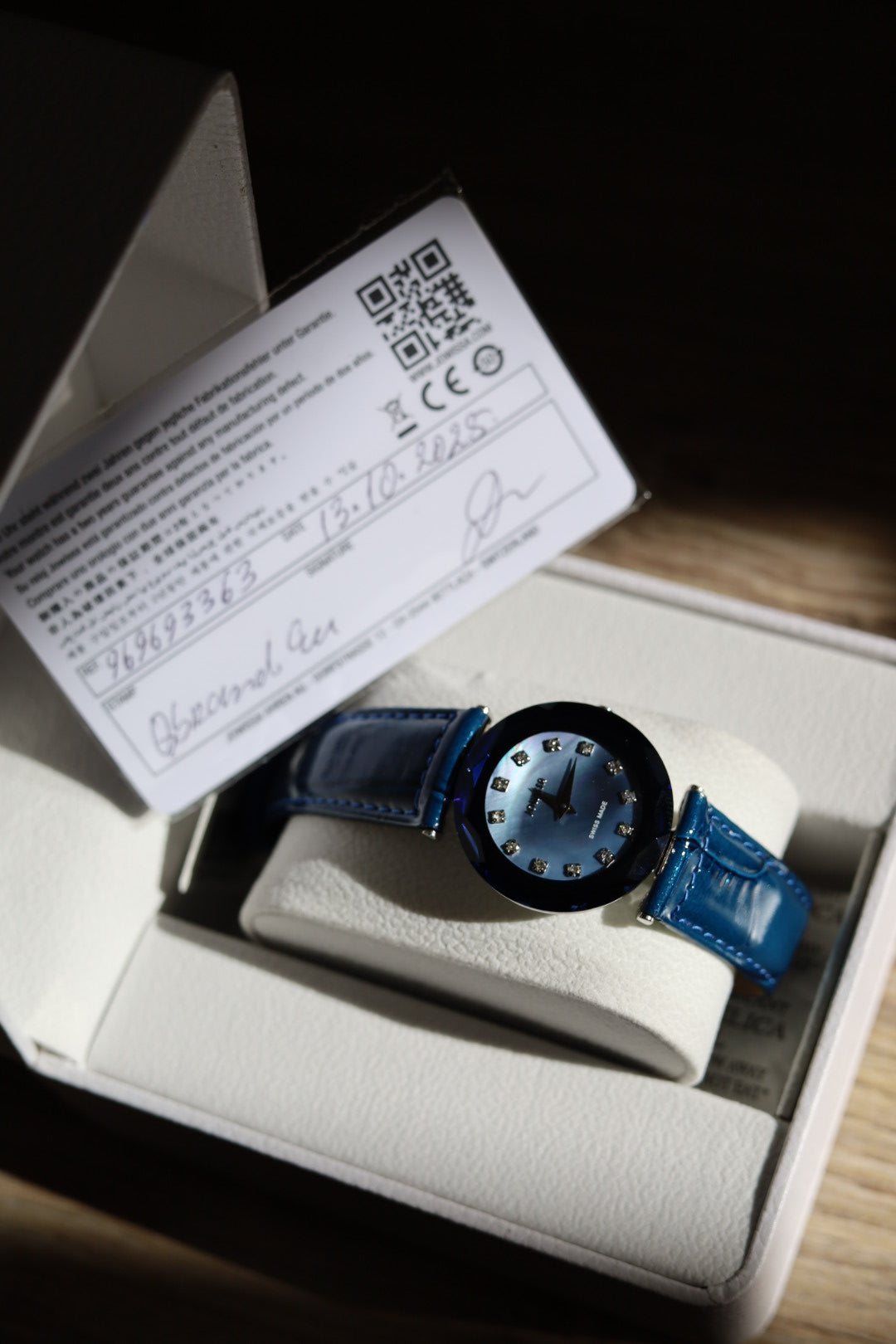Jowissa Swiss Watch - Blue strap, Sapphire