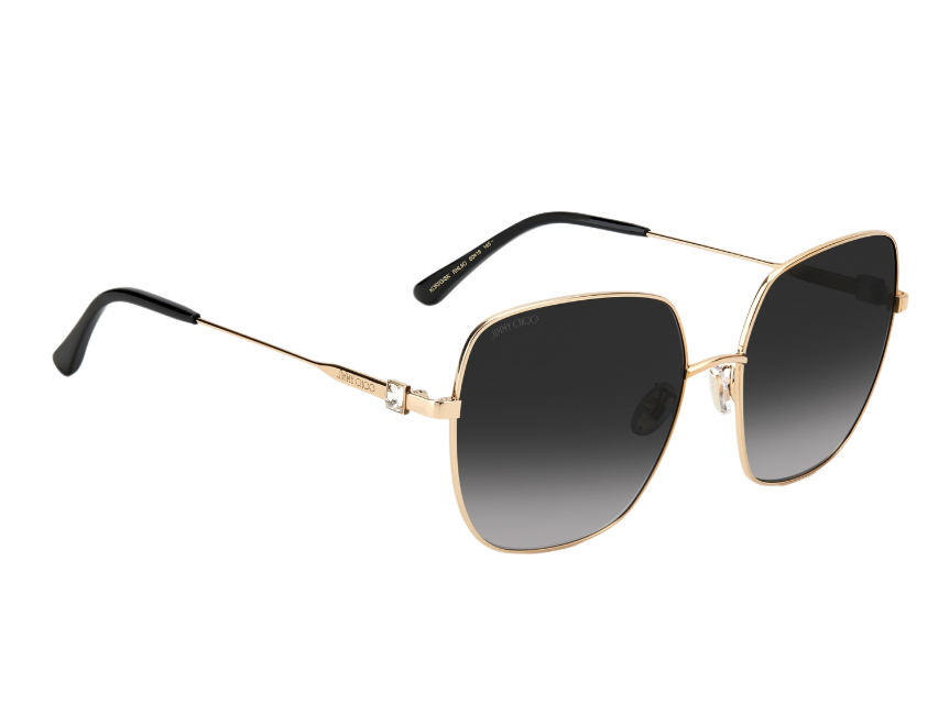 JIMMY CHOO KORI/G/SK RHL/9O Butterfly Sunglasses