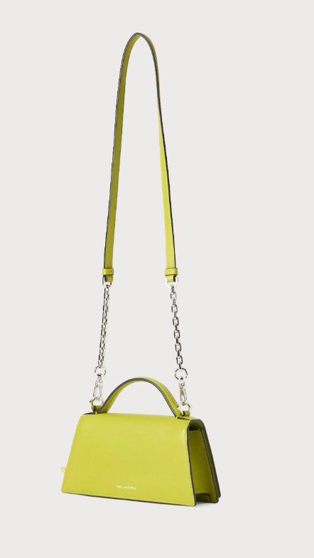 KARL LAGERFELD SIGNATURE SLIM - Handbag - matcha green