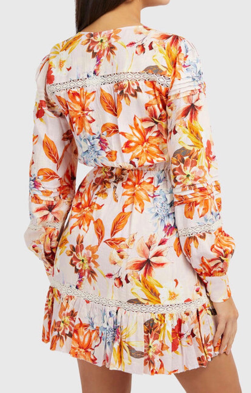GUESS Hafa Floral Mini Dress