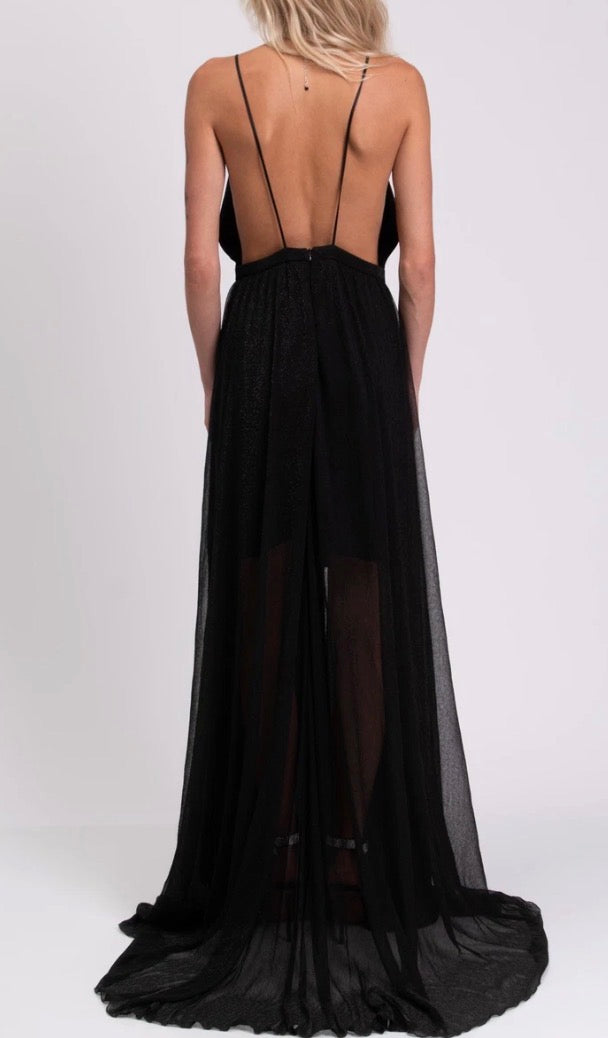 FELEPPA Tulle Overlay Dress