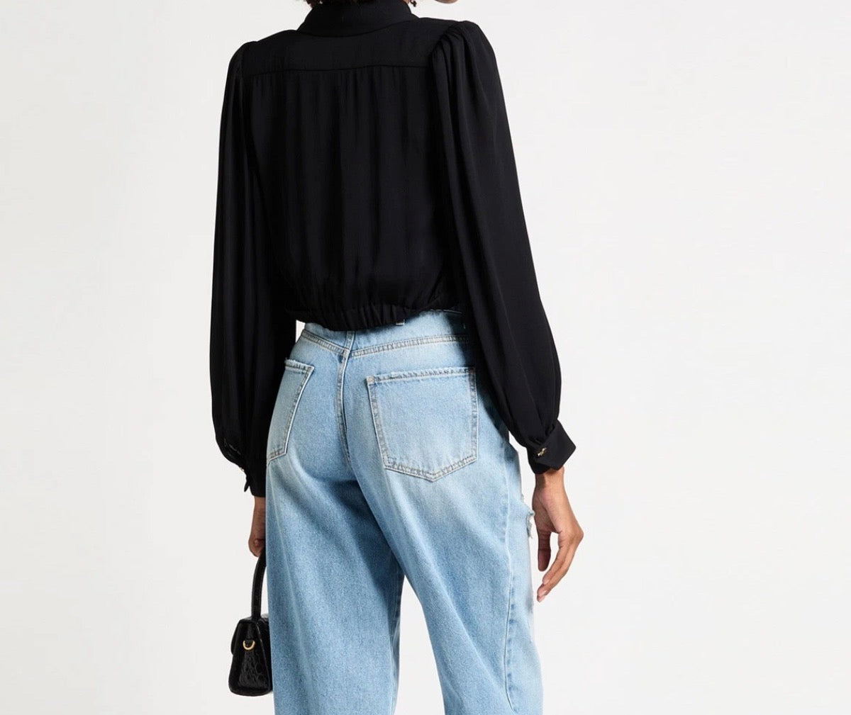 ELISABETTA FRANCHI Crepe Shirt