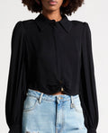 ELISABETTA FRANCHI Crepe Shirt