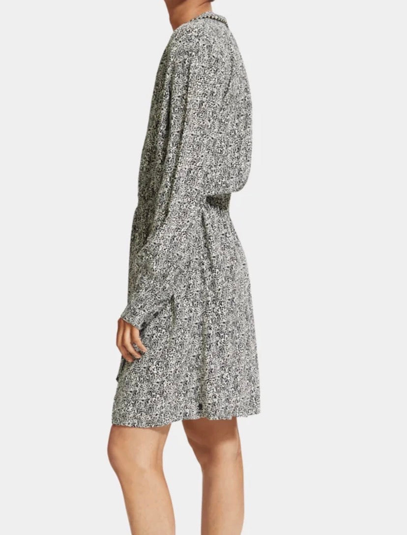 SCOTCH & SODA Mini Dress with Elasticated Waist