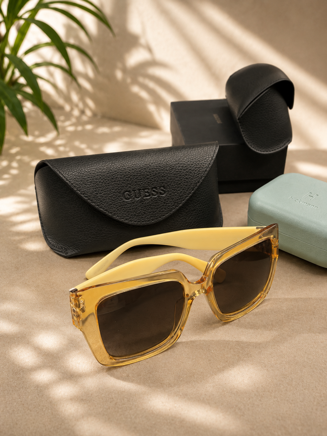 GUESS GU00200 39B Sunglasses – Shiny Light Yellow